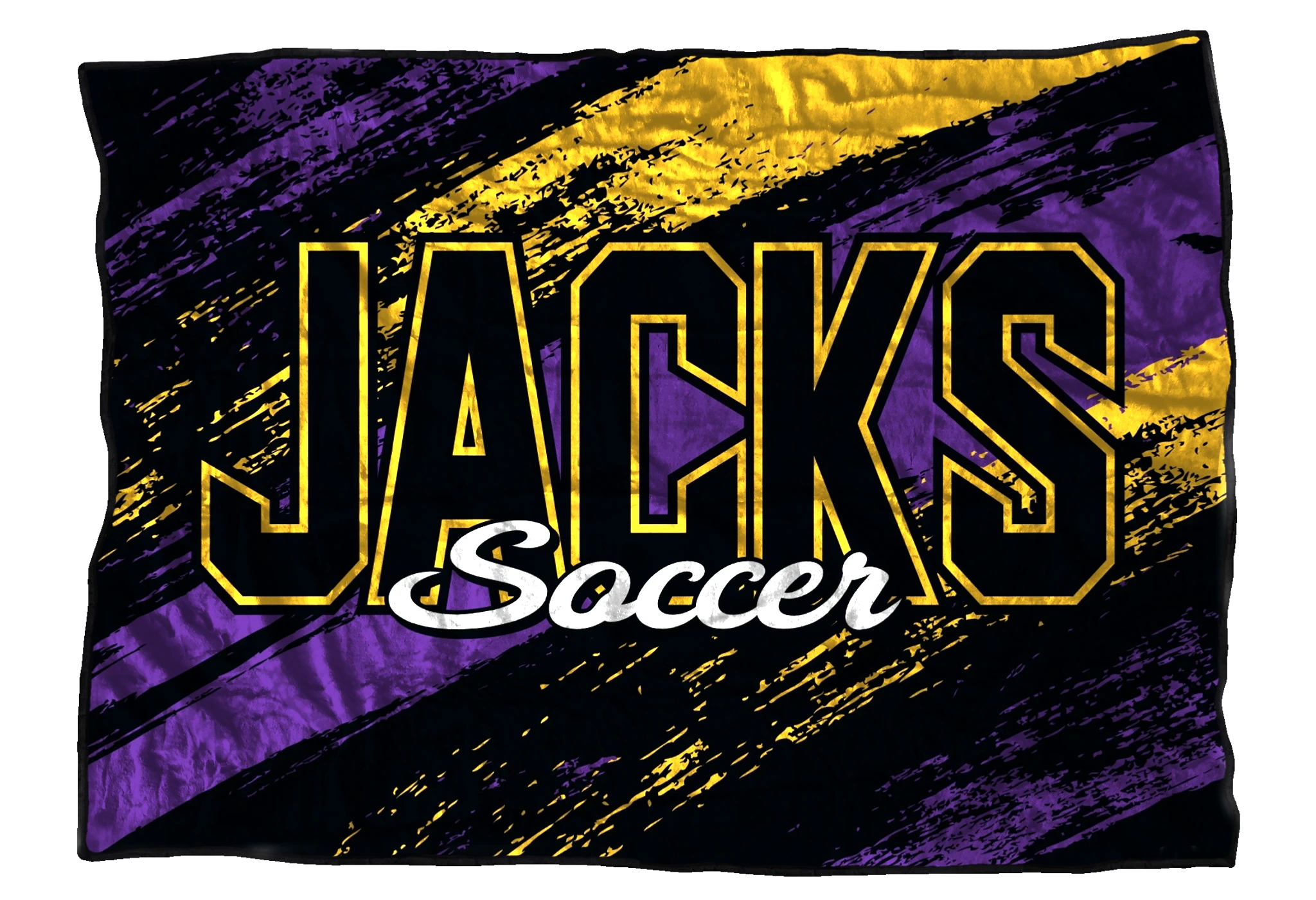 CEC Soccer Blanket - Design 2